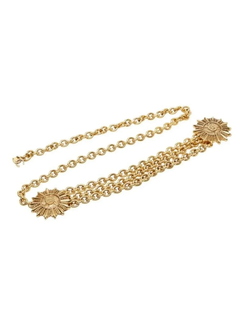 Chanel CC Logo Chain Belt Gold Plated s-l400.jpg main image 2